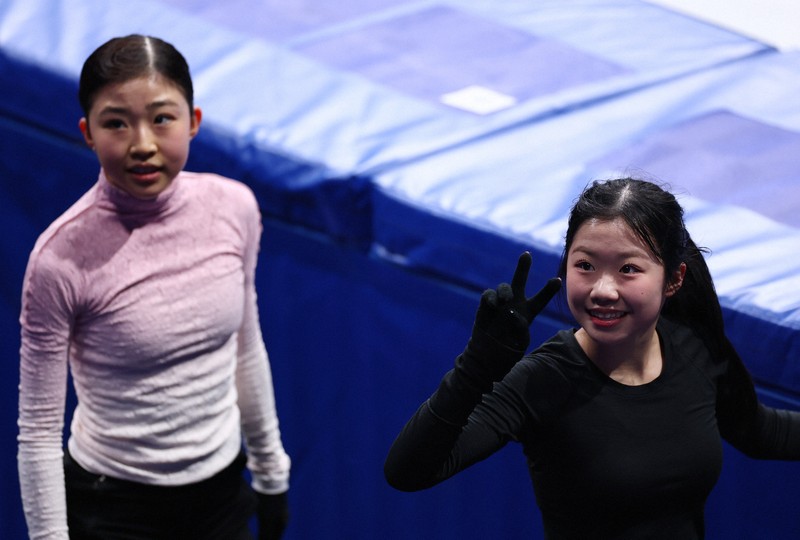 リンクサイド：「あ、オリンピックに来たんだ」中井亜美がトリプル