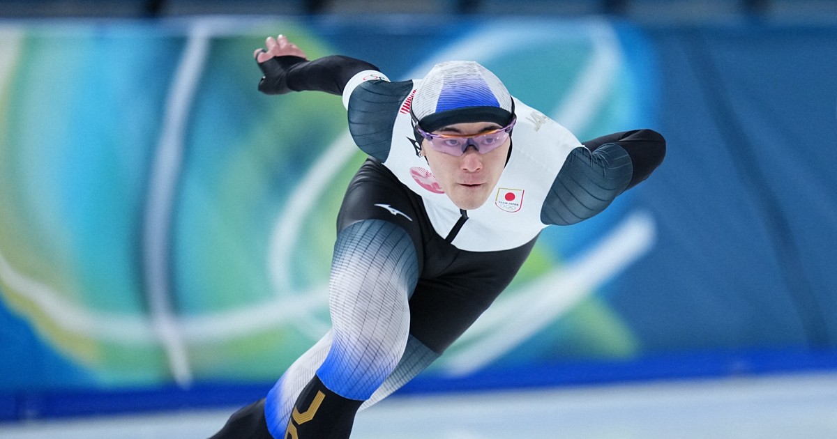 ミラノ五輪スピードスケート男子1000メートル [写真特集1/26] | 毎日新聞