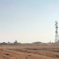米軍が駐留していたシリア南部タンフの基地＝2018年10月22日、AP