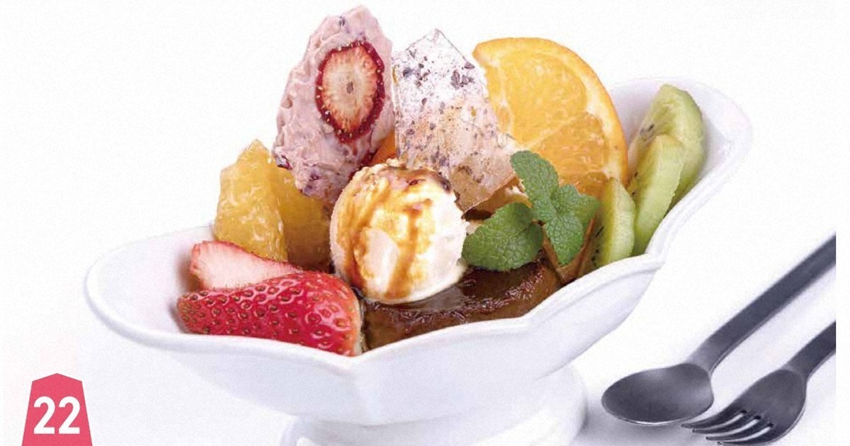 王将戦おやつ　藤井王将はチョコプリン　永瀬九段は桃ジュース