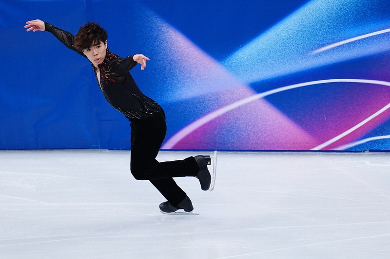 佐藤駿が銅メダル ミラノ五輪フィギュア男子フリー [写真特集5/32