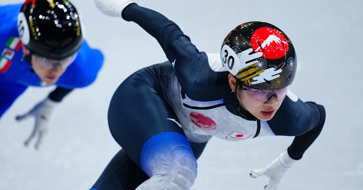 五輪の圧に負けない」ショートトラック中島未莉 決意を赤富士に | 毎日新聞