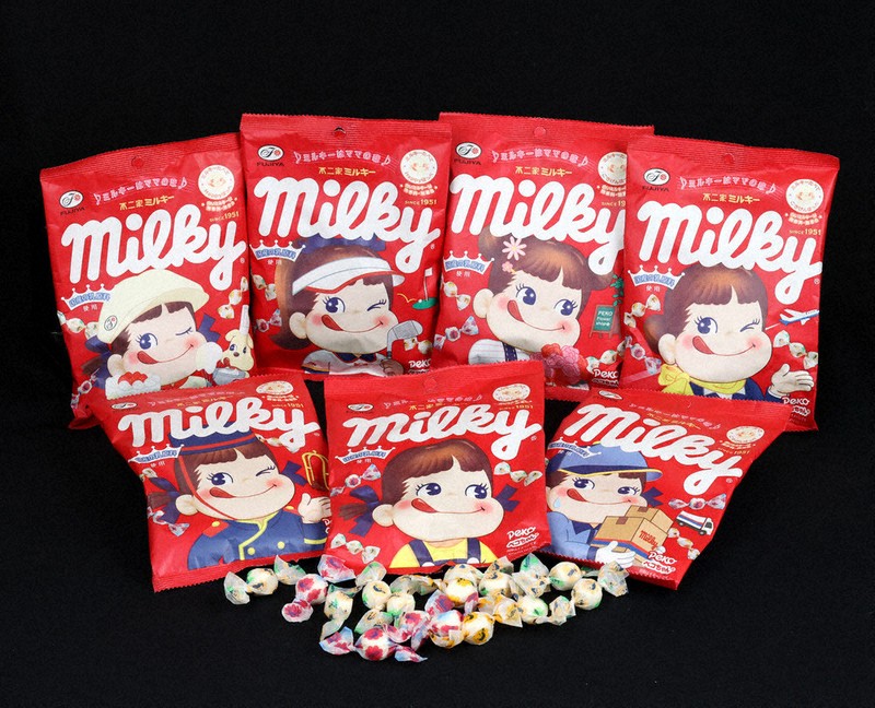 誕生75周年「ママの味」ミルキー ペコちゃんの1年後輩の理由は… | 毎日新聞