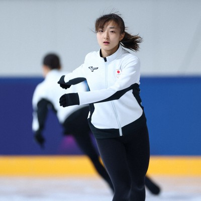 フィギュア女子SP前日練習 坂本花織が涙「嫌なのは全部流す」 | 毎日新聞