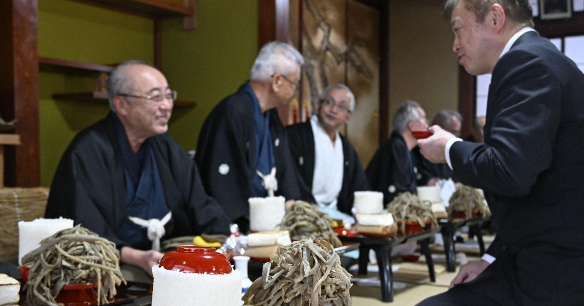 300-year-old bountiful harvest festival held in central Japan