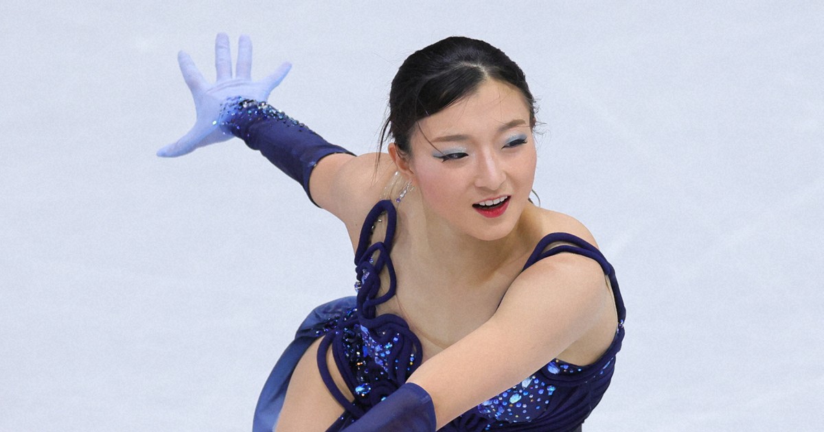 リンクサイド：2位発進の坂本花織「りくりゅうから黄金のバトン