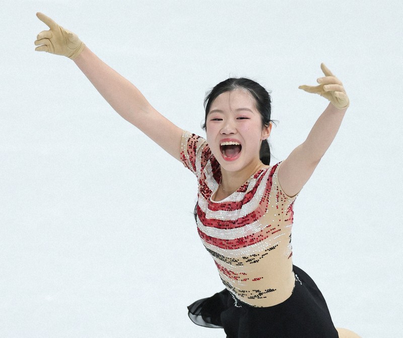 ミラノオリンピック フィギュアスケート L判 中井亜美 直筆サイン入り 生写真 中井亜美選手銅メダル🥉おめでとう御座います🎉 ミラノ・コルティナ