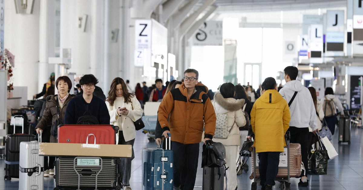 Japan's Jan. foreign visitors dip amid China spat, 1st fall in 4 years