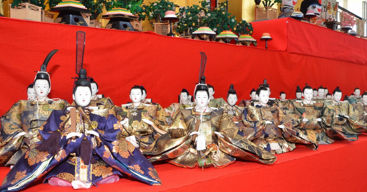 千葉・勝浦で「ビッグひな祭り」開幕　市内にひな人形2.5万体