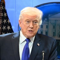 トランプ米大統領＝ワシントンのホワイトハウスで2026年2月20日、松井聡撮影