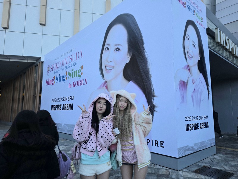 私の青春そのもの」松田聖子さん、ニューレトロブーム韓国で初公演
