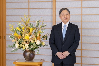天皇陛下＝皇居・御所で2026年2月13日（宮内庁提供）