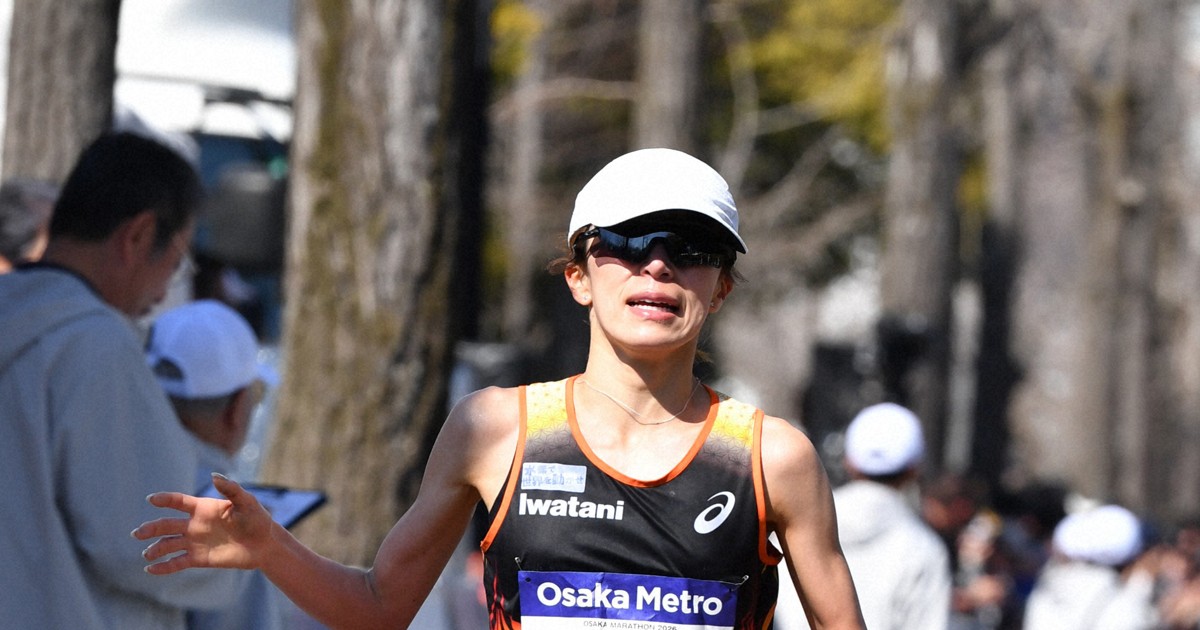 川村楓「一人の方が…」転倒も女子日本選手トップ　大阪マラソン