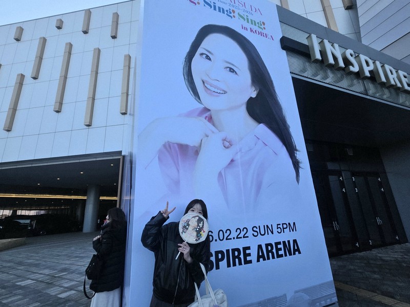 私の青春そのもの」松田聖子さん、ニューレトロブーム韓国で初公演