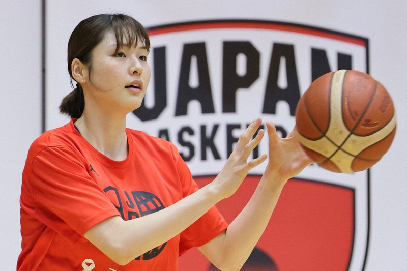 練習公開 バスケ女子日本代表候補合宿 3月W杯予選 [写真特集1/17