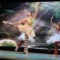 稽古（けいこ）に励む「PASONA　Awaji　World　Ballet」のメンバー＝兵庫県淡路市で2025年11月26日、水津聡子撮影
