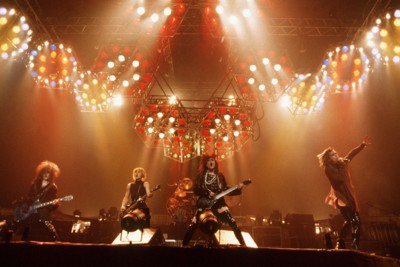 LUNA　SEAの日本武道館でのライブ＝東京都千代田区の日本武道館で1993年8月、出版写真部員撮影