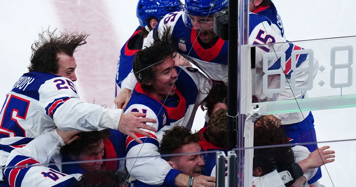 アイスホッケー男子、米国が46年ぶり金 カナダとの延長戦制す | 毎日新聞