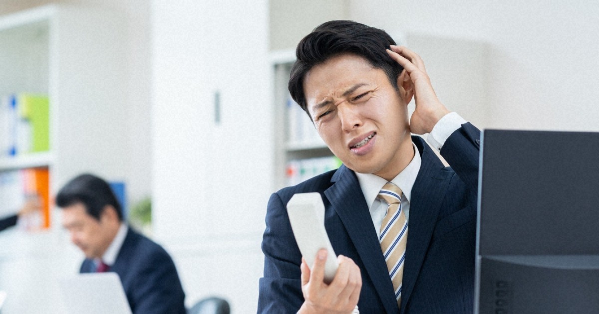 電話越しでの暴言であっても相手に深刻なストレスを与えることも（写真はイメージ）＝ゲッティ