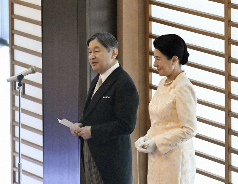 天皇陛下66歳の誕生日 「祝賀の儀」 [写真特集1/8] | 毎日新聞