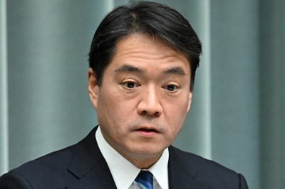 尾崎正直官房副長官＝首相官邸で2026年2月2日午前11時15分、平田明浩撮影