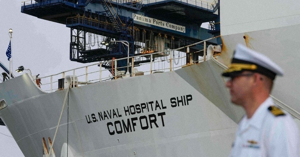 Trump cites health care issues in Greenland saying he's sending a hospital ship. His claims are off