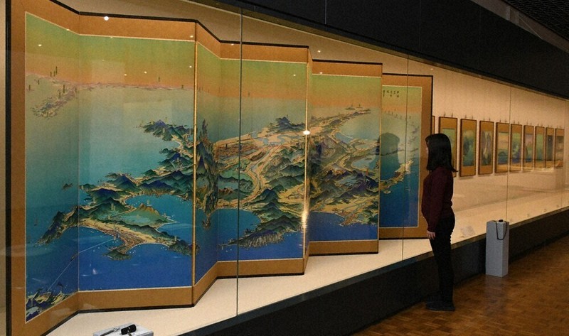 90年前の庁舎や国立公園… 初三郎が描いた北海道 鳥瞰図など70点展示