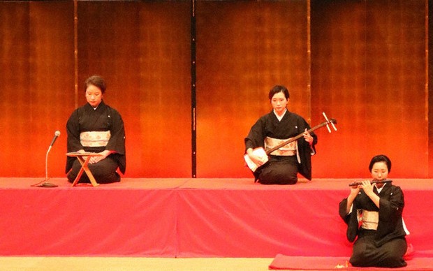 継承 長唄楽しみ基礎学ぶ 人間国宝、杵屋勝国出身地・みやま 11月15日