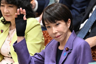 衆院予算委員会に臨む高市早苗首相＝国会内で2026年2月27日午前9時50分、平田明浩撮影