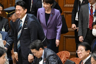 衆院予算委員会に臨む高市早苗首相＝国会内で2026年2月27日午前8時56分、平田明浩撮影