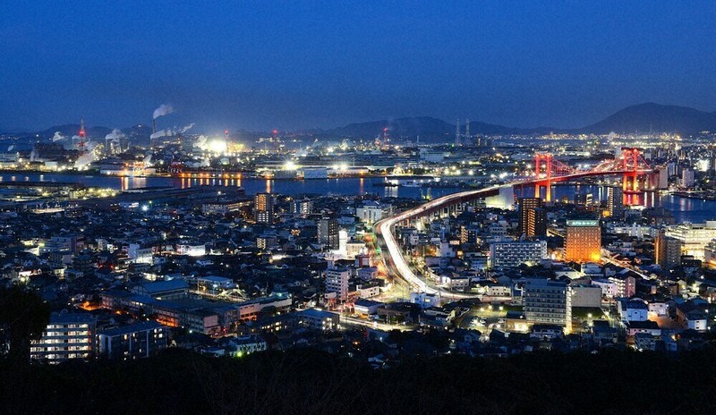 わたしのふるさと便：イチオシマップ 福岡県 北九州市「工場夜景