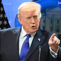 トランプ米大統領＝ワシントンのホワイトハウスで2026年2月20日、松井聡撮影