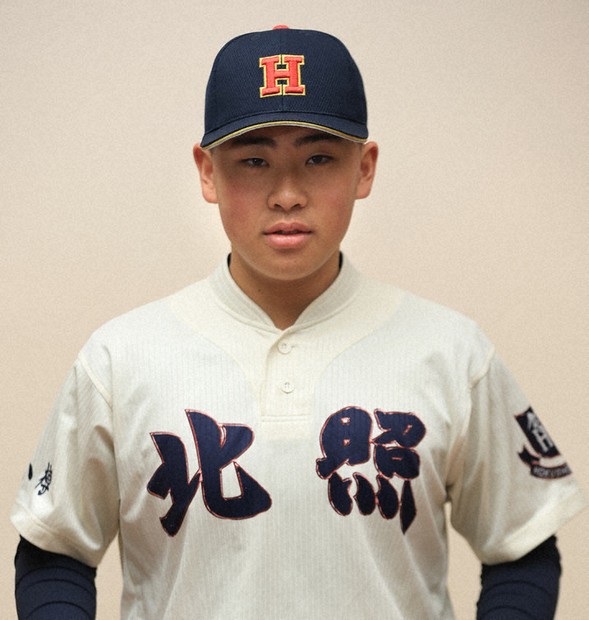 未踏の頂へ－'26センバツ北照：選手紹介／1 島田爽介投手／横堀倖世