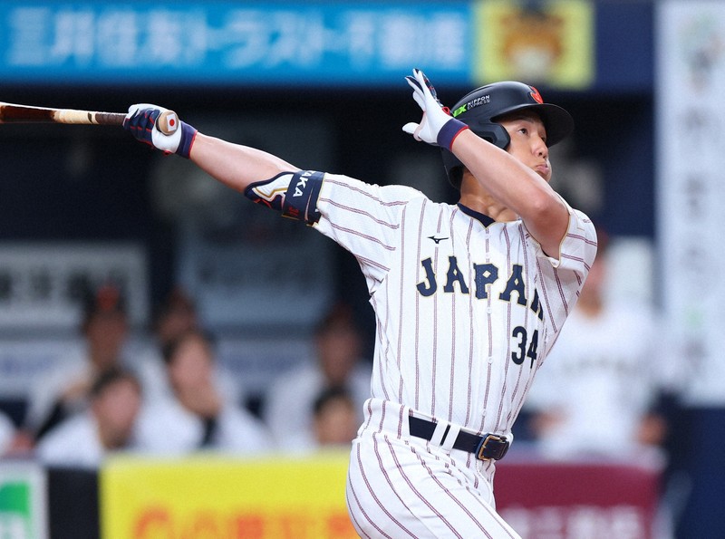 侍ジャパンWBC強化試合 オリックス戦 大谷は2番で先発も無安打 [写真