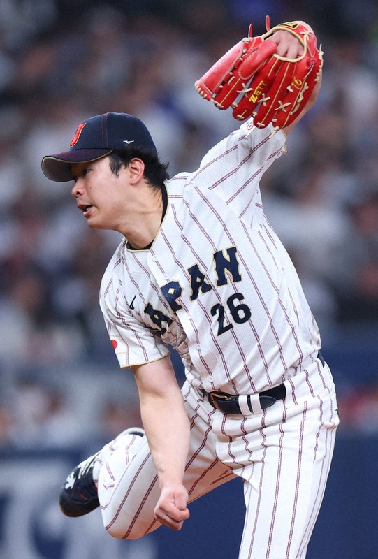 侍ジャパンWBC強化試合 オリックス戦 大谷は2番で先発も無安打 [写真