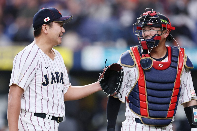 侍ジャパンWBC強化試合 オリックス戦 大谷は2番で先発も無安打 [写真