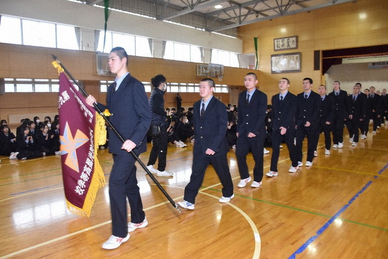 センバツ高校野球 八戸学院光星 「一戦必勝で戦う」 壮行式で決意