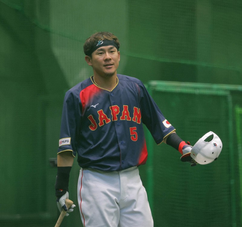 WBC日本代表は明日が初戦 前日練習に臨む選手たち [写真特集1/25
