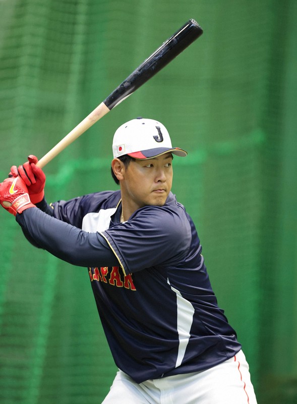 WBC日本代表は明日が初戦 前日練習に臨む選手たち [写真特集1/25