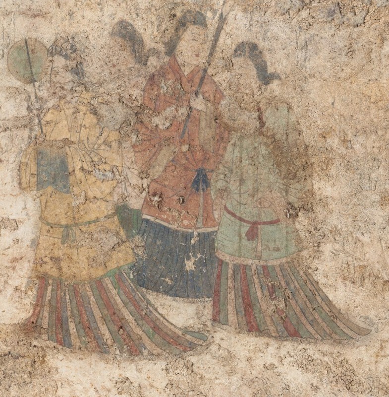 毎小ニュース：文化 奈良・高松塚古墳 壁画に昆虫由来の色成分 国の