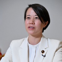 インタビューを受ける自民党の藤田ひかる衆院議員＝国会内で2026年3月3日、西夏生撮影