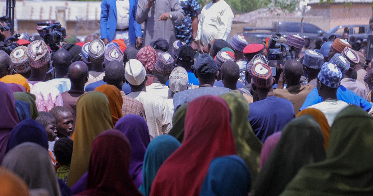 Islamic militants abduct more than 300 people in northeastern Nigeria, officials say