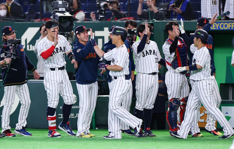 り　WBC 日本-オーストラリア 試合速報 日本vsオーストラリア WBC2026 1次リーグ | 毎日新聞