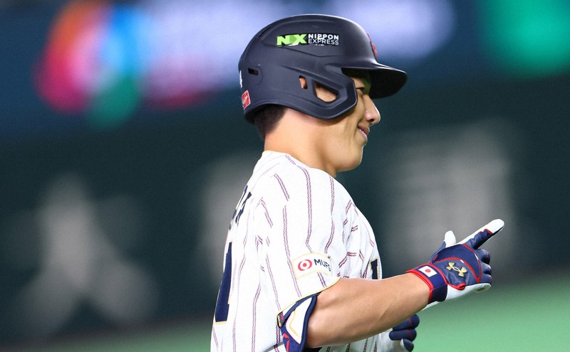 WBC1次リーグ 日本－オーストラリア 吉田正尚の逆転打で1位突破 [写真
