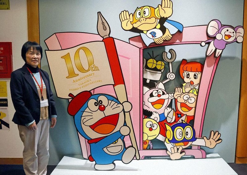 藤子Fさん世界「はじまり」浸って ふるさとギャラリーで原画展