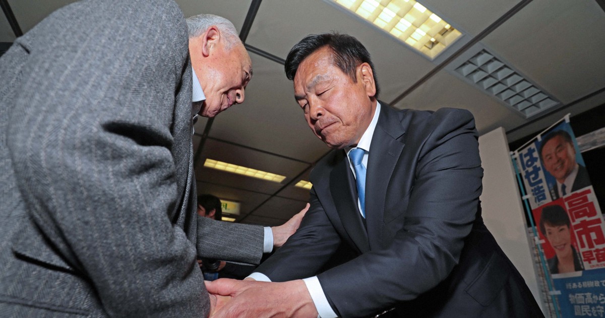 ＜1分で解説＞高市首相応援の馳氏、石川知事選で敗北　自民内の反応