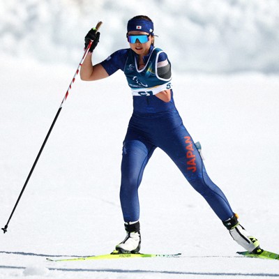 娘はスキー姿まねするように　母となり初のパラ出場、阿部友里香選手