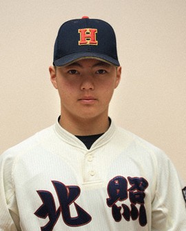 未踏の頂へ－'26センバツ北照：選手紹介／8 斎藤優輝内野手／久末