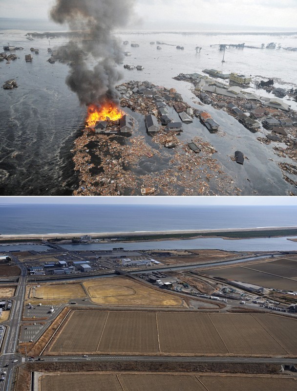 In Photos: Then and now, 15 years after 2011 Great East Japan