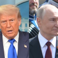 トランプ米大統領（左）とロシアのプーチン大統領